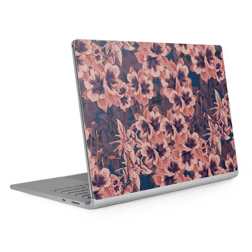 Dark Tapestry Floral Surface Book 2 13.5in Skin